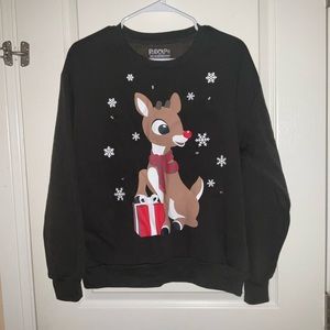 Rudolph the Red Nosed Reindeer Light Up Christmas Sweatshirt